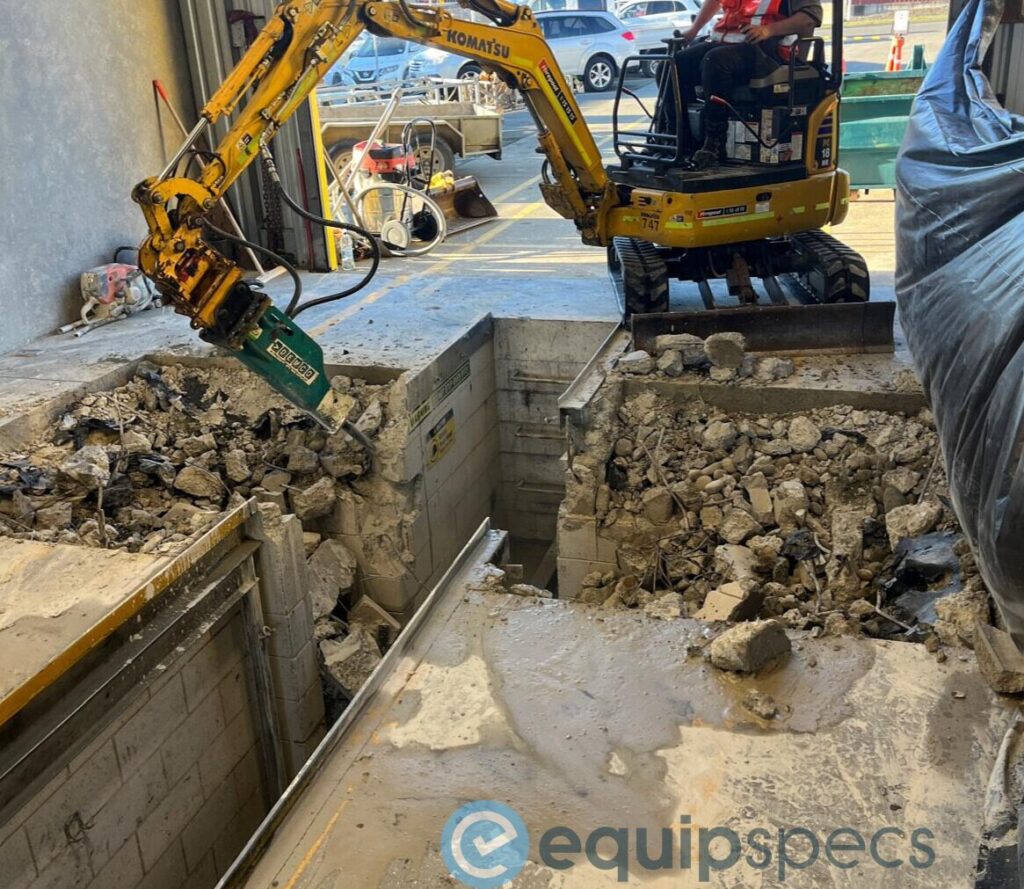 Civil work as part of a vehicle workshop upgrade