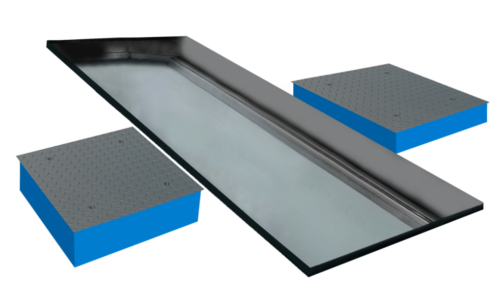 The DHU total slack detector that can be included in the Ryme Worldwide Universal Mobile Container mobile inspection unit.