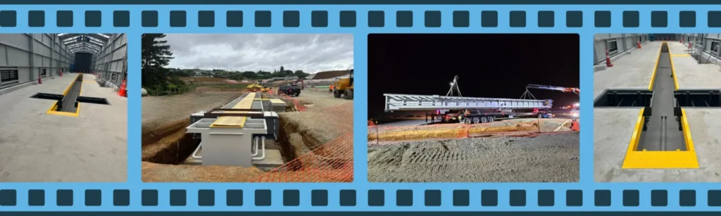 Prefabricated Pit Install Filmstrip - EquipSpecs