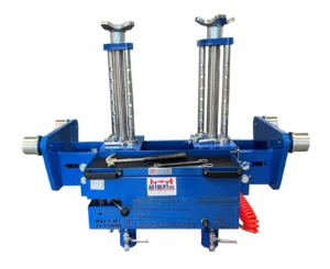 Autolift 20 tonne twin ram pit jack with security struts for safe heavy vehicle lifting in New Zealand workshops